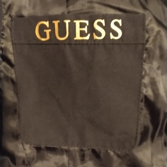 Guess Puffer Jacket / Size M / Black - Picture 4 of 7